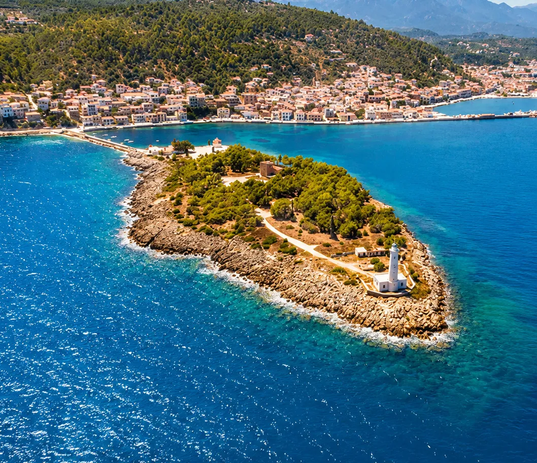 Homeric Greek island landscape illustrating The Odyssey ending explained