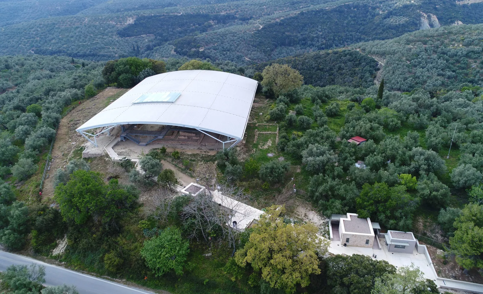 Palace of Nestor in Greece connected with Homer and The Odyssey movie vs book